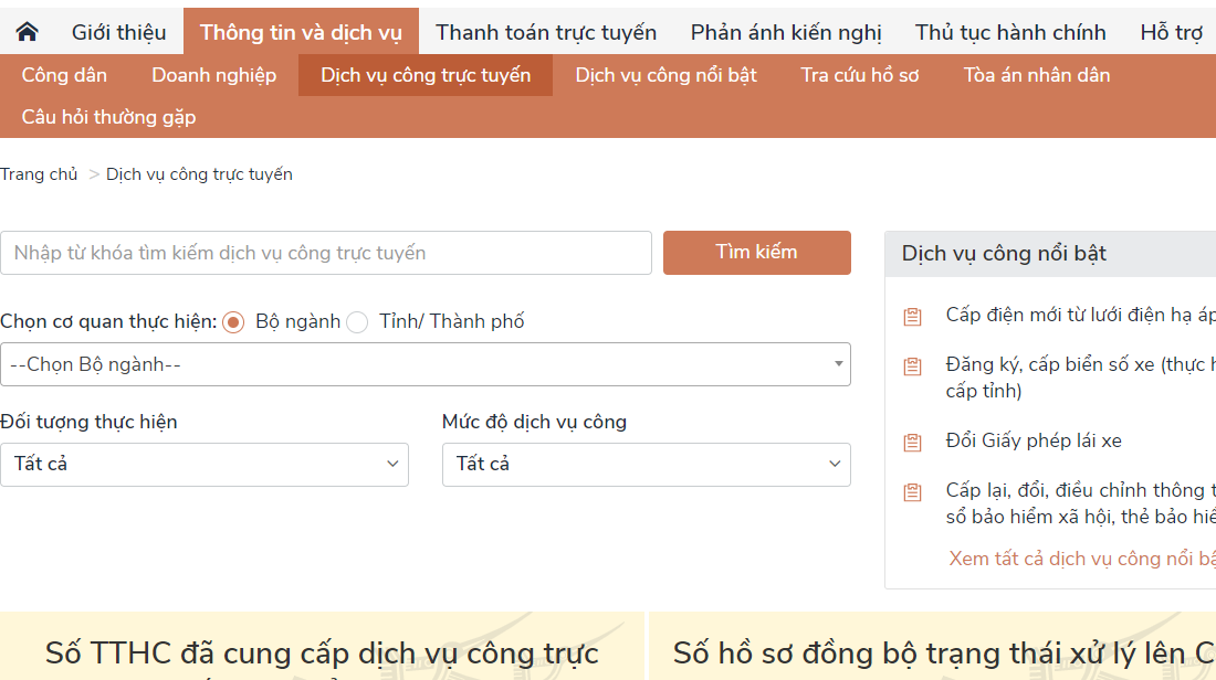 Triển khai dịch vụ công trực tuyến mức độ 4 đổi giấy phép lái xe